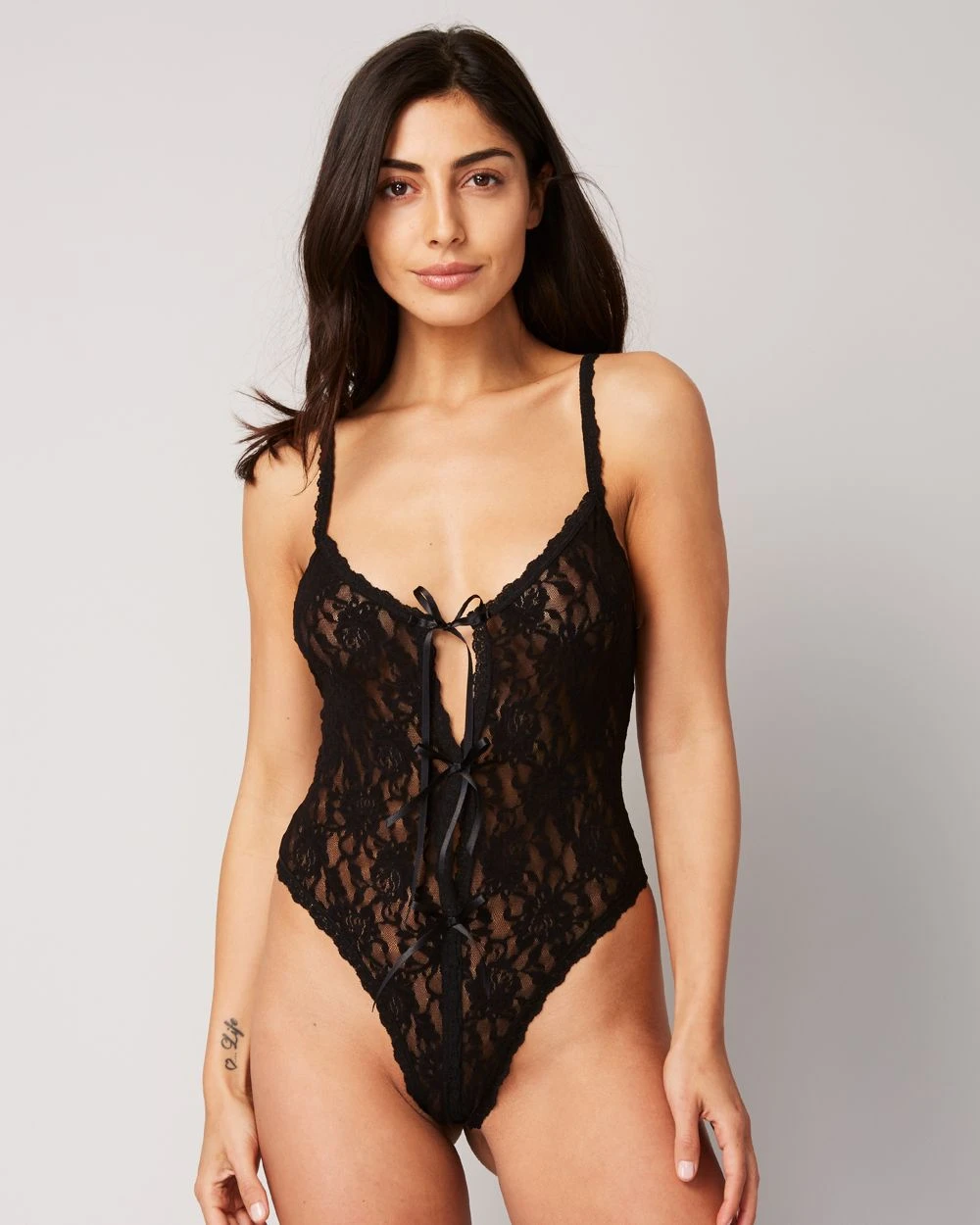 Hanky Panky Racy Open Gusset Keyhole Teddy 1 Hanky Panky Racy Open Gusset Keyhole Teddy