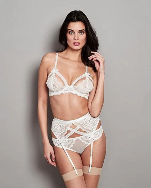 Journelle Bianca Suspender Belt