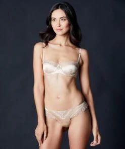 Kiki De Montparnasse Lace Inset Balconette Bra Kiki De Montparnasse