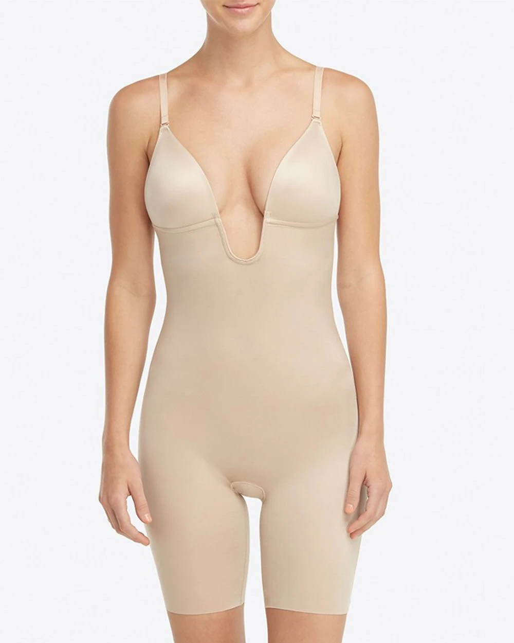 Spanx Suit Your Fancy Plunge Low Back Bodysuit 1 Spanx Suit Your Fancy Plunge Low Back Bodysuit