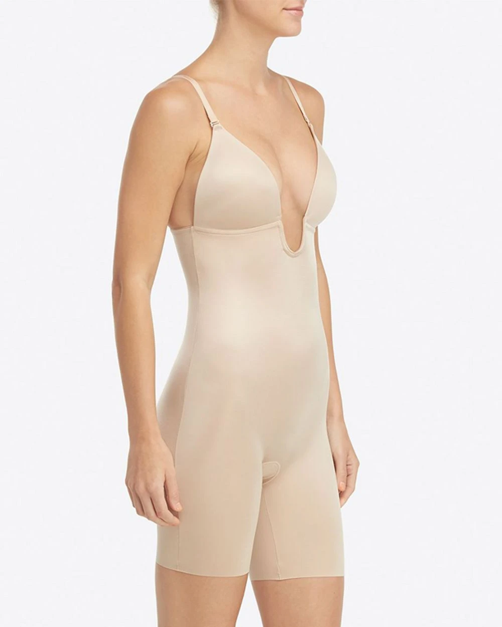 Spanx Suit Your Fancy Plunge Low Back Bodysuit 2 Spanx Suit Your Fancy Plunge Low Back Bodysuit