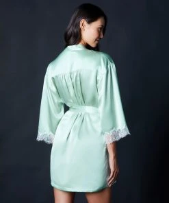 Journelle Chevron Down Icon Charlotte Short Robe 2 Journelle Chevron Down Icon Charlotte Short Robe