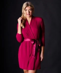 Fleur't Robe With Silk Ties