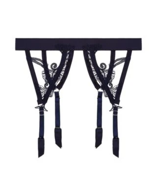 Fleur Of England Fleur Of England Midnight Suspender Belt 3 Fleur Of England Fleur Of England Midnight Suspender Belt