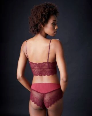 Only Hearts Eco Rib With Lace Long Line Bralette Ouverts 2 Only Hearts Eco Rib With Lace Long Line Bralette Ouverts