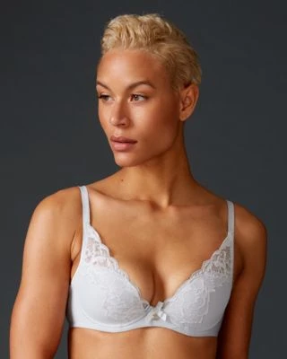 Chantelle DD+ Orangerie Lace Plunge Bra 1 Chantelle DD+ Orangerie Lace Plunge Bra