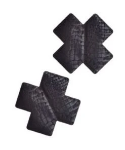 Nippies Bristols Six Fashion Re-Style Maneater Cross Reusable Nipple Covers