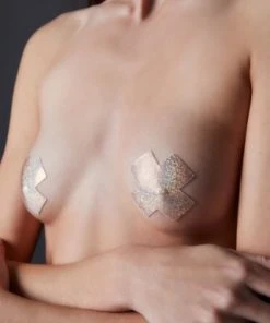 Nippies Bristols Six Sandy Rose Sparkle Cross Single Pack