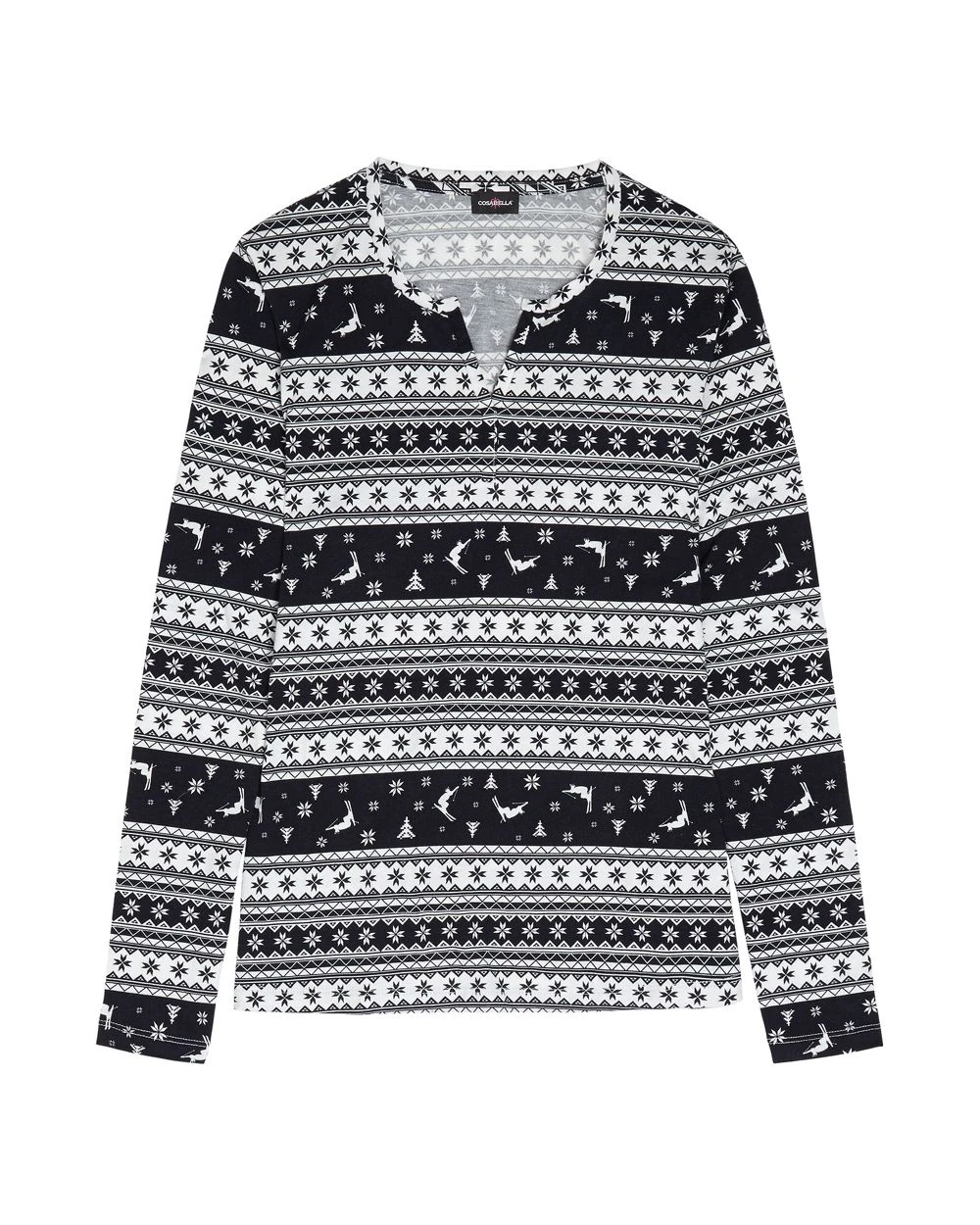 Cosabella Ski Trip Printed Pima Cotton PJ Cosabella 3 Cosabella Ski Trip Printed Pima Cotton PJ Cosabella