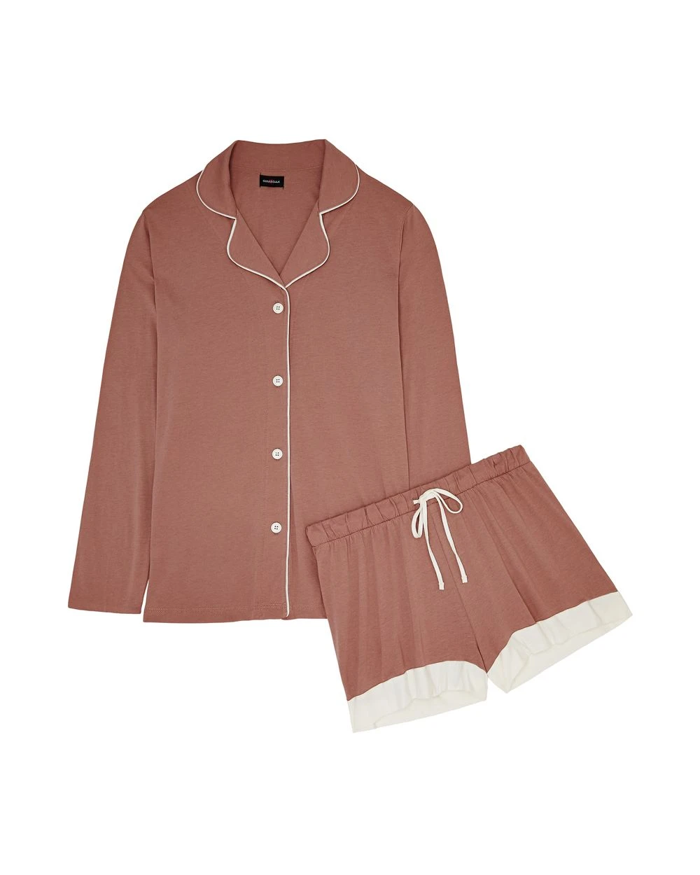 Cosabella Bella Bridal Long Sleeve Top & Boxer Pajama Set Cosabella 3 Cosabella Bella Bridal Long Sleeve Top & Boxer Pajama Set Cosabella