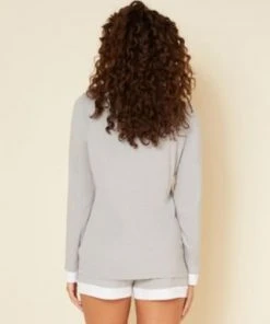 Cosabella Bella Bridal Long Sleeve Top & Boxer Pajama Set Cosabella