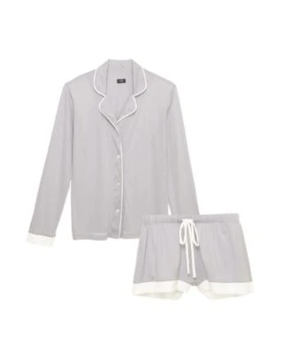 Cosabella Bella Bridal Long Sleeve Top & Boxer Pajama Set Cosabella 3 Cosabella Bella Bridal Long Sleeve Top & Boxer Pajama Set Cosabella