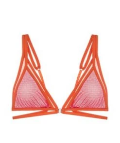 Only Hearts Color Block Whisper Triangle Bralette