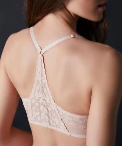 Natori Cherry Blossom Front Close Unlined Underwire Bra