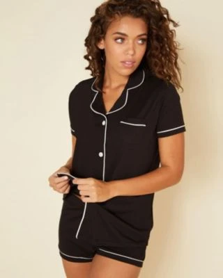 Cosabella Bella Short Sleeve & Boxer PJ Set Chevron Down Icon Cosabella Bella Short Sleeve & Boxer PJ Set Chevron Down Icon