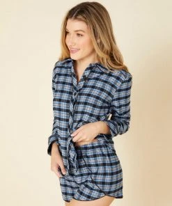 Cosabella Bella Warm Long Sleeve & Boxer Pajama Set