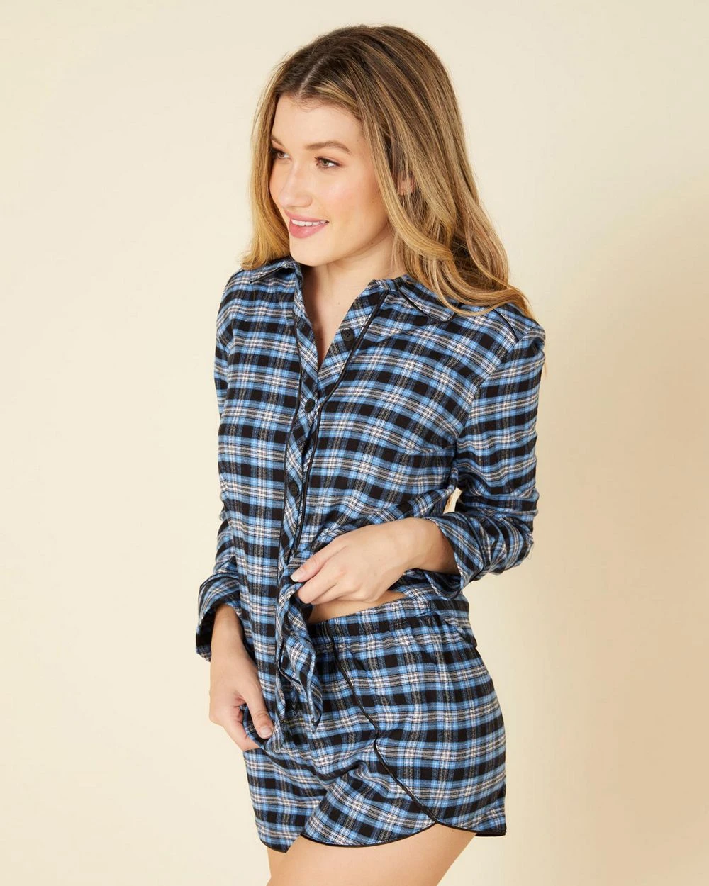 Cosabella Bella Warm Long Sleeve & Boxer Pajama Set 1 Cosabella Bella Warm Long Sleeve & Boxer Pajama Set