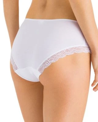 Hanro Cotton Lace Hi Cut Brief 2 Hanro Cotton Lace Hi Cut Brief
