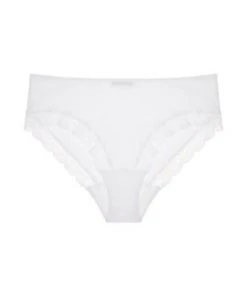 Hanro Cotton Lace Hi Cut Brief 7 Hanro Cotton Lace Hi Cut Brief
