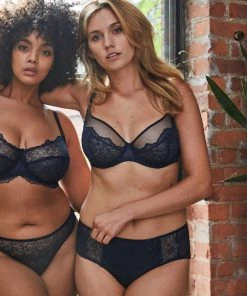 Liberte Bowery Mesh Plunge Bra Bras