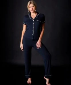 Journelle Lilly Short Sleeve & Pant Pajama Set