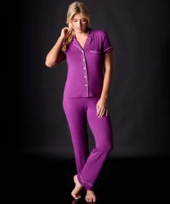 Journelle Lilly Short Sleeve & Pant Pajama Set