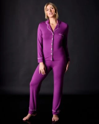 Journelle Lilly Long Sleeve & Pant Pajama Set Chevron Down Icon 1 Journelle Lilly Long Sleeve & Pant Pajama Set Chevron Down Icon