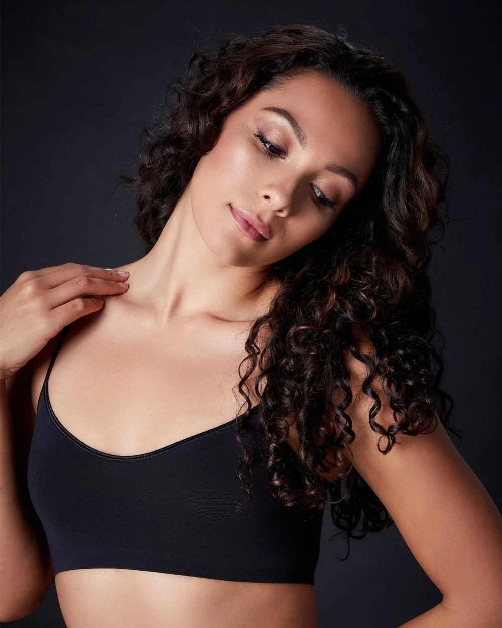 Hanro Bras Touch Feeling Spaghetti Crop Top 1 Hanro Bras Touch Feeling Spaghetti Crop Top