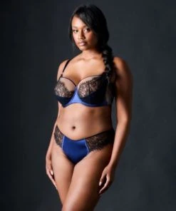 TeAmore Dusk Leavers Lace Brazilian Brief 7 TeAmore Dusk Leavers Lace Brazilian Brief