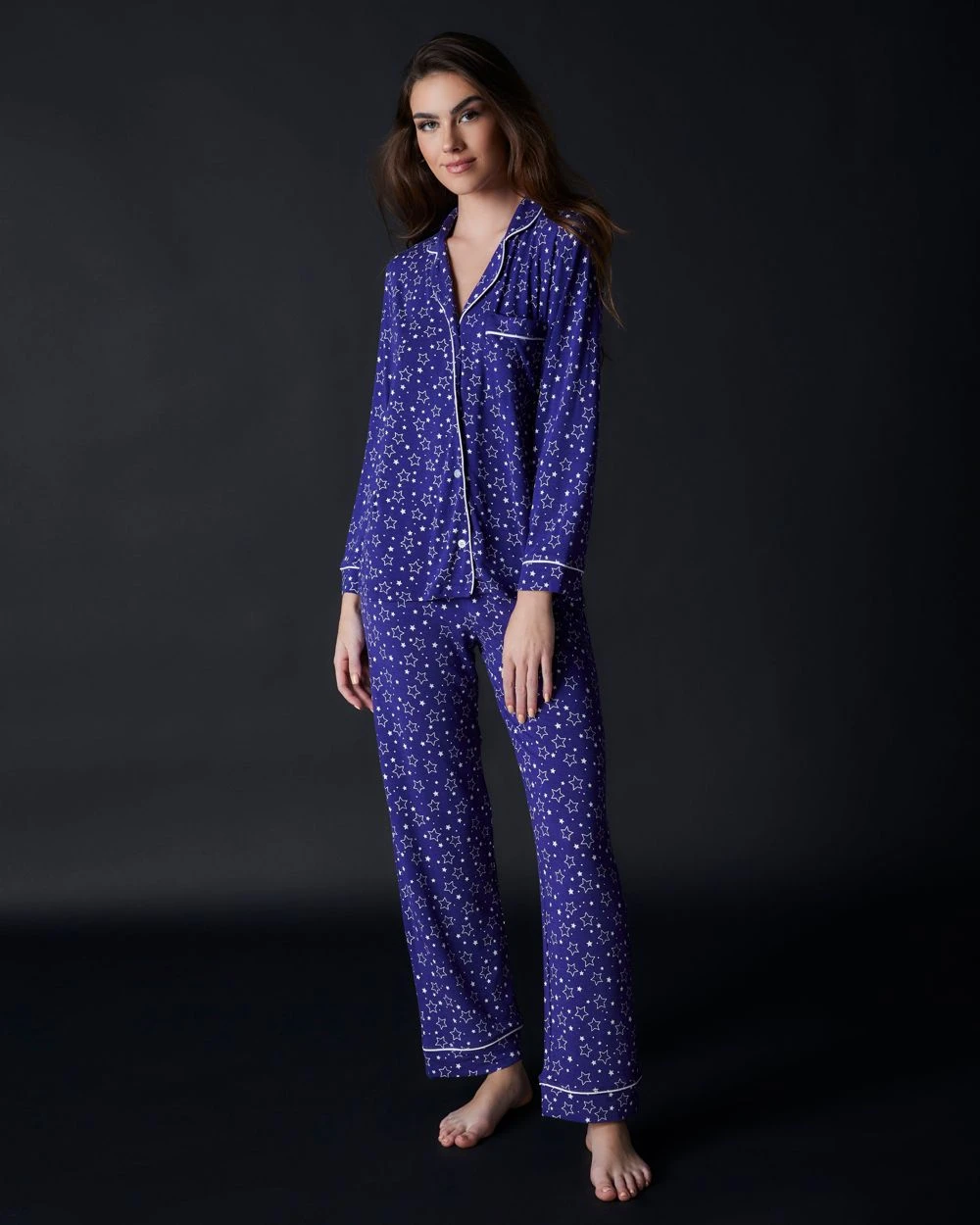 Stripe + Stare Sale Starry Night Pyjama Set 1 Stripe + Stare Sale Starry Night Pyjama Set