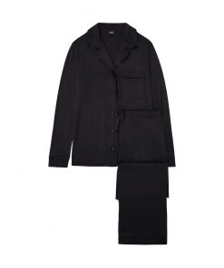 Cosabella Cosabella Bella Relaxed Long Sleeve Top And Pant Pajama Set