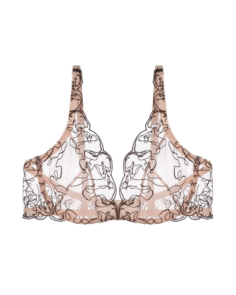 Fleur Of England DD+ Embrace Plunge Bra 3 Fleur Of England DD+ Embrace Plunge Bra