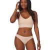 OnGossamer Cabana Cotton Seamless Crop Cami Bralette Bras