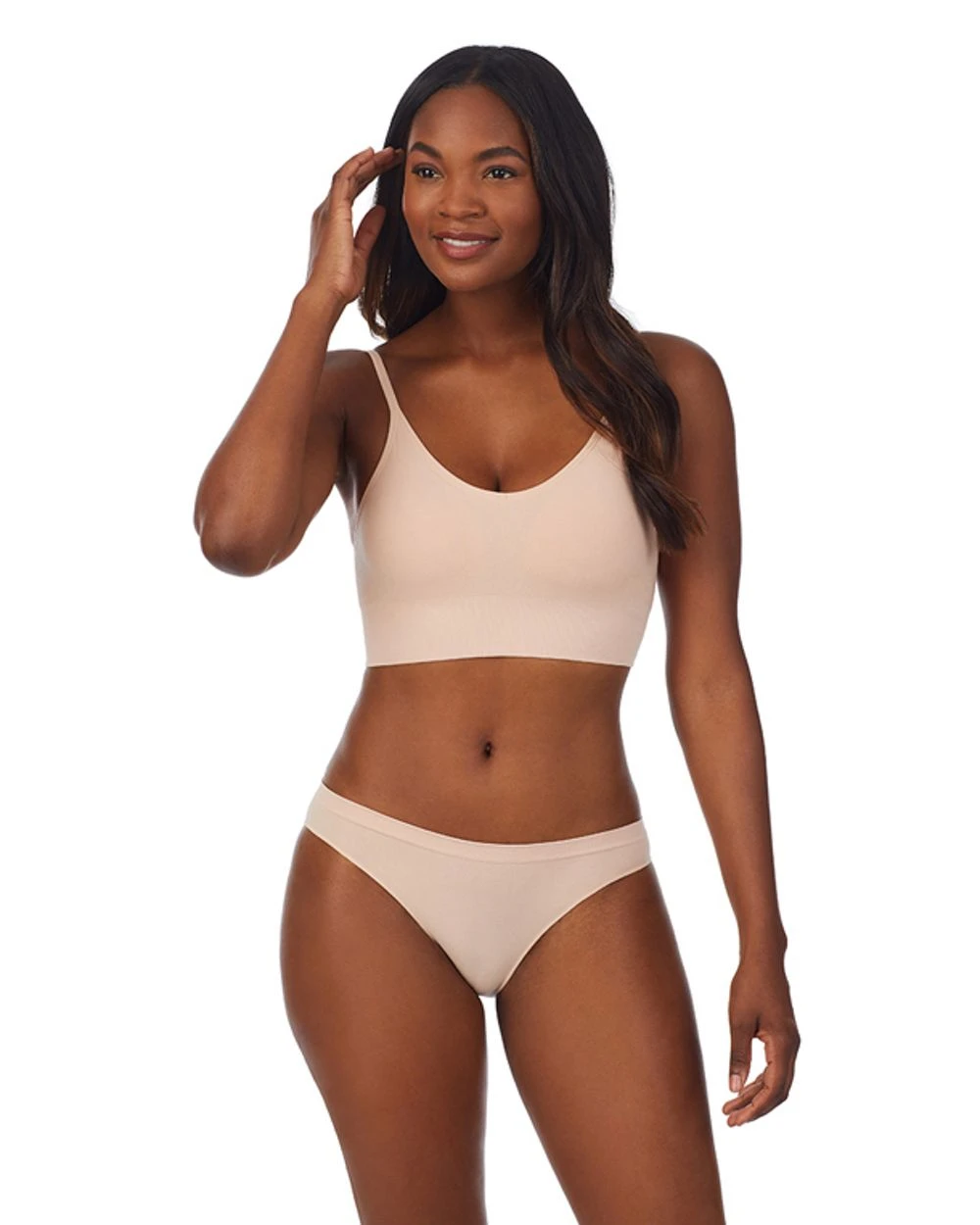 OnGossamer Cabana Cotton Seamless Crop Cami Bralette Bras 1 OnGossamer Cabana Cotton Seamless Crop Cami Bralette Bras