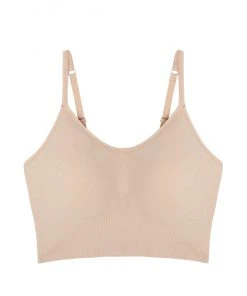 OnGossamer Cabana Cotton Seamless Crop Cami Bralette Bras 5 OnGossamer Cabana Cotton Seamless Crop Cami Bralette Bras