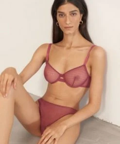 Else Honeycomb Underwired Bra DD+