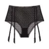 Else Betty High Waisted Brief With Removable Garters Underwear