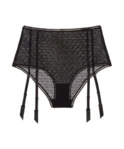Else Betty High Waisted Brief With Removable Garters Underwear