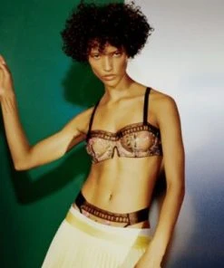 Chantal Thomass DD+ Initials Bandeau Underwire Bra