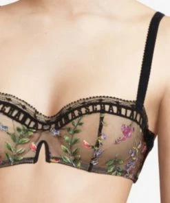 Chantal Thomass DD+ Initials Bandeau Underwire Bra 2 Chantal Thomass DD+ Initials Bandeau Underwire Bra