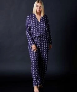 Hanro Woven Long Sleeve Pajama Shirt Sale