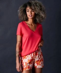 Hanro Sale Woven Pajama Shorts