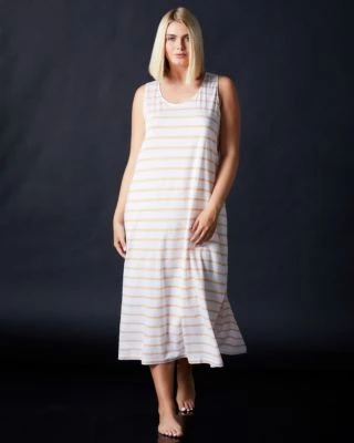 Hanro Laura Long Tank Dress Hanro Laura Long Tank Dress