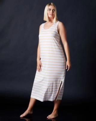 Hanro Laura Long Tank Dress Hanro Laura Long Tank Dress