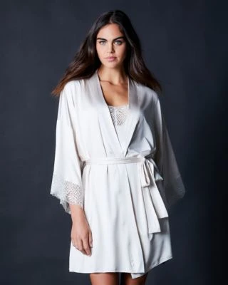 Hanro Irini Kimono Robe Sale 1 Hanro Irini Kimono Robe Sale