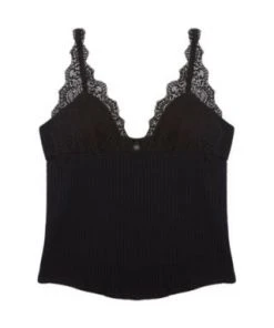 Only Hearts Eco Rib With Lace Lily Cami