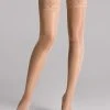 Wolford Hosiery Satin Touch 20 Stay-Up