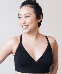 MakeMerry Pocketed Plunge Bra Bras