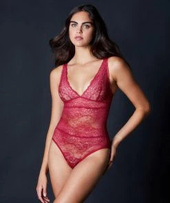 Samantha Chang All Lace Boudoir Bodysuit And More