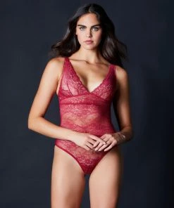 Samantha Chang All Lace Boudoir Bodysuit And More